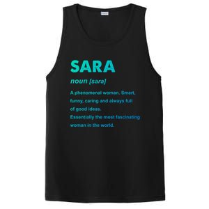 Sara Name Gift PosiCharge Competitor Tank