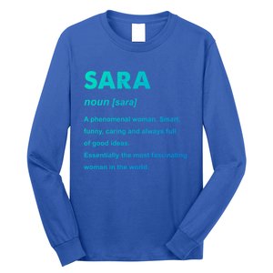 Sara Name Gift Long Sleeve Shirt