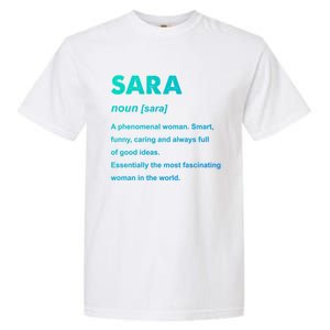 Sara Name Gift Garment-Dyed Heavyweight T-Shirt