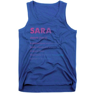 Sara Name Gift Tank Top