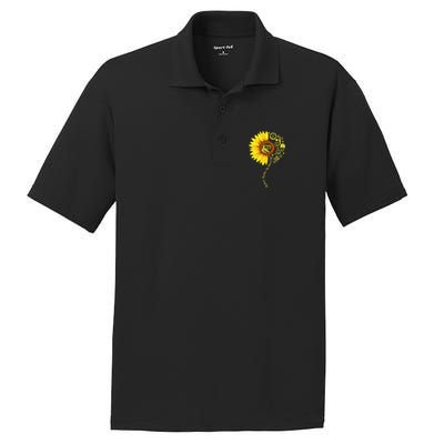 Sunflower National Guard Mom National Guard Graduation Mom PosiCharge RacerMesh Polo