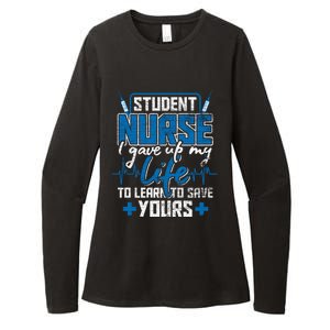 Student Nurse Gift Stethoscope Medicine Gift Womens CVC Long Sleeve Shirt