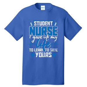 Student Nurse Gift Stethoscope Medicine Gift Tall T-Shirt