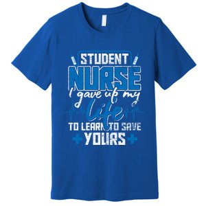 Student Nurse Gift Stethoscope Medicine Gift Premium T-Shirt