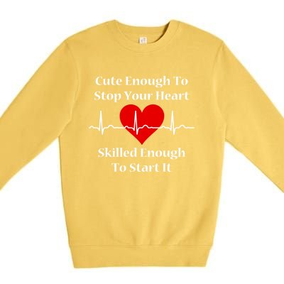 Skilled Nursing Gift Medical School Student Nurse Hospital Gift Premium Crewneck Sweatshirt