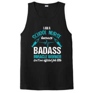 School Nurse Great Gift Joke School Nursing School Nurse Gift PosiCharge Competitor Tank