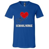 School Nurse Great Gift V-Neck T-Shirt