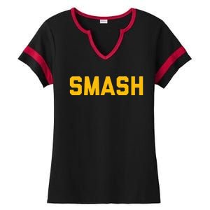 Smash Nashville Gold Smashville Ladies Halftime Notch Neck Tee