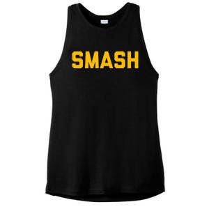 Smash Nashville Gold Smashville Ladies PosiCharge Tri-Blend Wicking Tank