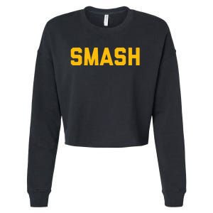 Smash Nashville Gold Smashville Cropped Pullover Crew