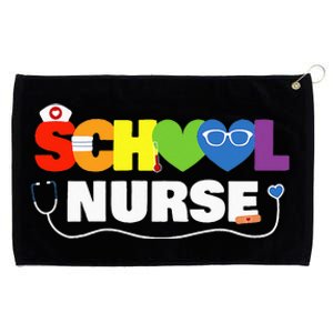 School Nurse Gift Registered Nurse Back To School Nursing Grommeted Golf Towel