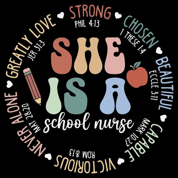 School Nurse God Says Bible Verse Christian Back To School Mug