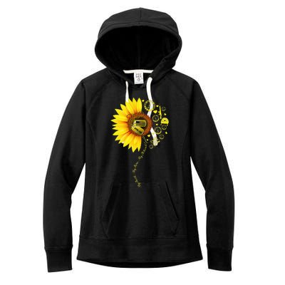 Sunflower National Guard Mom National Guard Graduation Mom Women's Fleece Hoodie