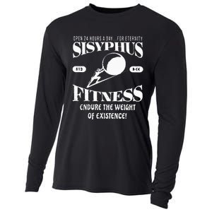 Sisyphus Ness Greek Mythology Workout S Cooling Performance Long Sleeve Crew