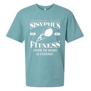 Sisyphus Ness Greek Mythology Workout S Sueded Cloud Jersey T-Shirt