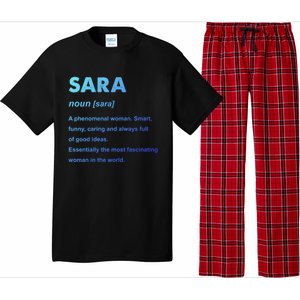 Sara Name Gift Pajama Set