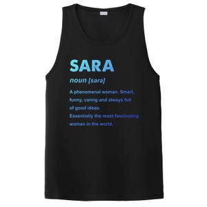 Sara Name Gift PosiCharge Competitor Tank