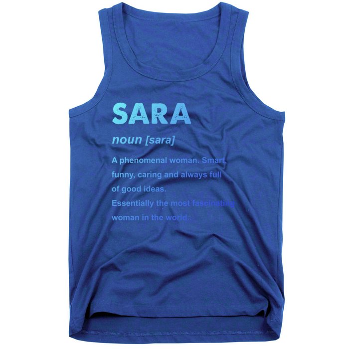 Sara Name Gift Tank Top