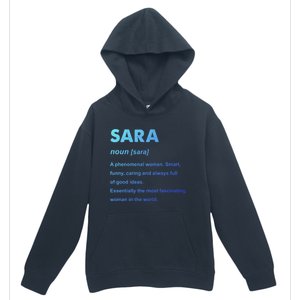 Sara Name Gift Urban Pullover Hoodie