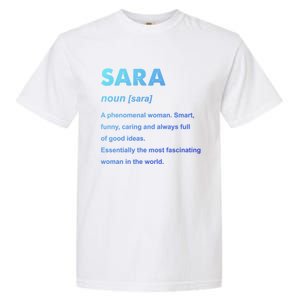 Sara Name Gift Garment-Dyed Heavyweight T-Shirt