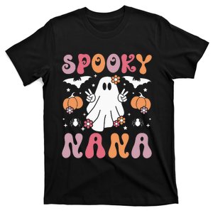 Spooky Nana Grandmother Halloween Nana Grandma T-Shirt