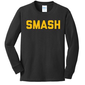 Smash Nashville Gold Smashville Kids Long Sleeve Shirt