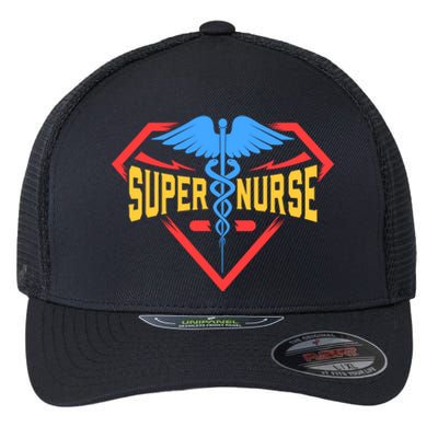 Super Nurse Gift Nurse Cute Gift Flexfit Unipanel Trucker Cap