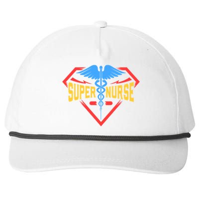 Super Nurse Gift Nurse Cute Gift Snapback Five-Panel Rope Hat