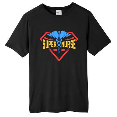 Super Nurse Gift Nurse Cute Gift Tall Fusion ChromaSoft Performance T-Shirt