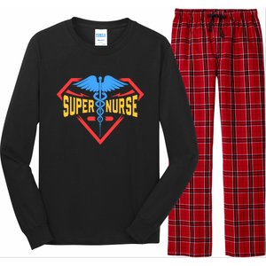 Super Nurse Gift Nurse Cute Gift Long Sleeve Pajama Set