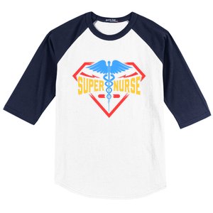 Super Nurse Gift Nurse Cute Gift Baseball Sleeve Shirt