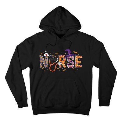 Spooky Nurse Halloween Graphic Hoodie