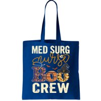 Scary Nurse Halloween Ghost Spider Med Surg Nurse Boo Crew Great Gift Tote Bag