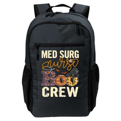 Scary Nurse Halloween Ghost Spider Med Surg Nurse Boo Crew Great Gift Daily Commute Backpack