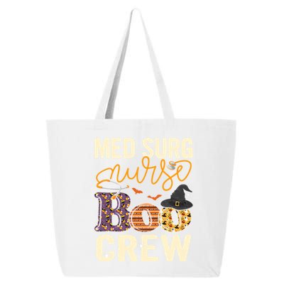 Scary Nurse Halloween Ghost Spider Med Surg Nurse Boo Crew Great Gift 25L Jumbo Tote