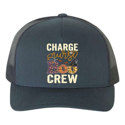 Scary Nurse Halloween Ghost Spider Charge Nurse Boo Crew Gift Yupoong Adult 5-Panel Trucker Hat