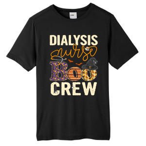 Scary Nurse Halloween Ghost Spider Dialysis Nurse Boo Crew Great Gift Tall Fusion ChromaSoft Performance T-Shirt