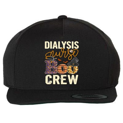 Scary Nurse Halloween Ghost Spider Dialysis Nurse Boo Crew Great Gift Wool Snapback Cap