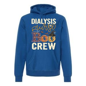 Scary Nurse Halloween Ghost Spider Dialysis Nurse Boo Crew Great Gift Premium Hoodie