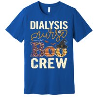 Scary Nurse Halloween Ghost Spider Dialysis Nurse Boo Crew Great Gift Premium T-Shirt