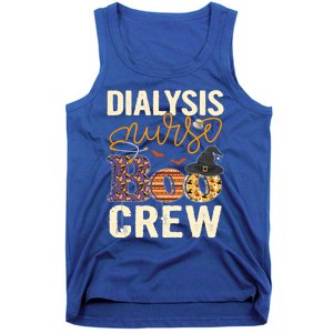 Scary Nurse Halloween Ghost Spider Dialysis Nurse Boo Crew Great Gift Tank Top