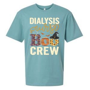 Scary Nurse Halloween Ghost Spider Dialysis Nurse Boo Crew Great Gift Sueded Cloud Jersey T-Shirt