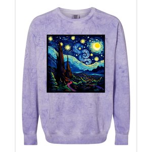 Spooky Night Halloween Colorblast Crewneck Sweatshirt