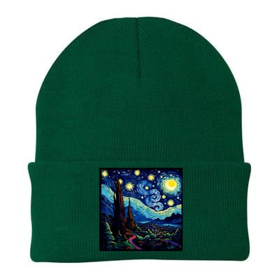 Spooky Night Halloween Knit Cap Winter Beanie