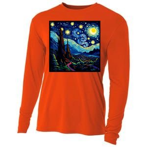 Spooky Night Halloween Cooling Performance Long Sleeve Crew