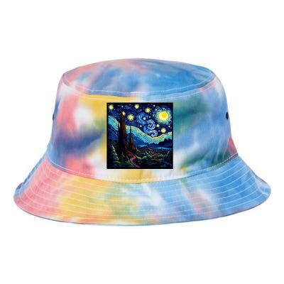 Spooky Night Halloween Tie Dye Newport Bucket Hat