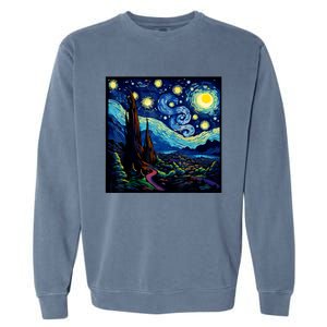 Spooky Night Halloween Garment-Dyed Sweatshirt