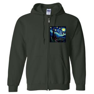 Spooky Night Halloween Full Zip Hoodie