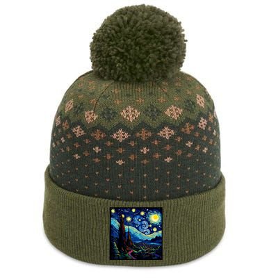 Spooky Night Halloween The Baniff Cuffed Pom Beanie