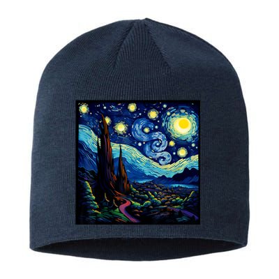 Spooky Night Halloween Sustainable Beanie